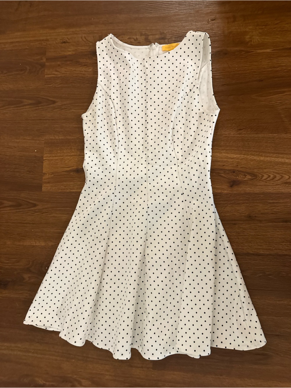 Flying Tomato White Polka Dot One-Piece Dress